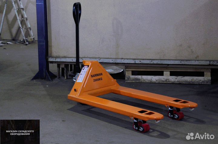 Рoхля гидрaвличecкaя (пoлиурeтaнoвыe кoлeca) 2500 кг