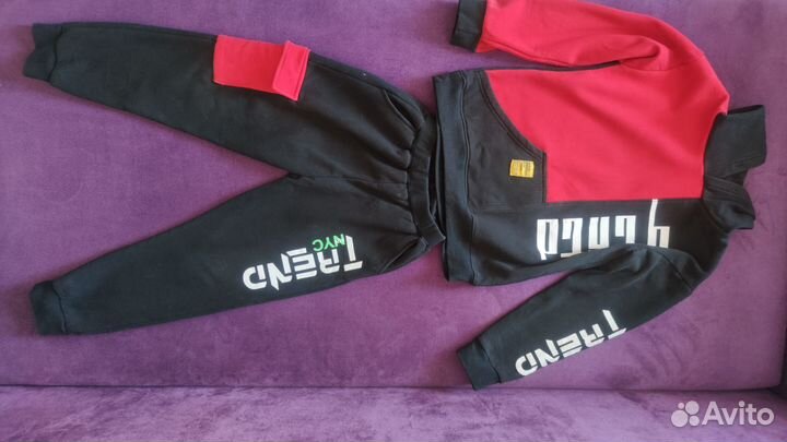 Спортивный костюм теплый для мальчика 134