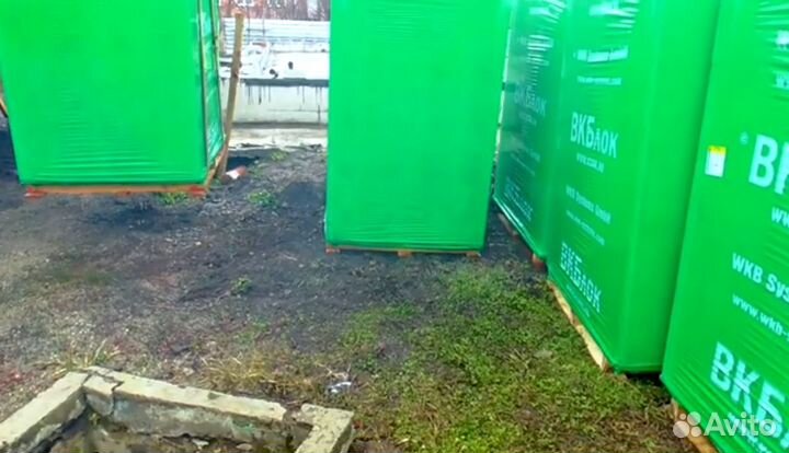 Газоблок. Производитель вкб