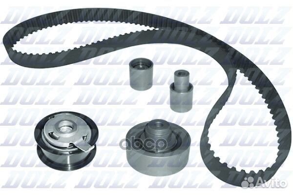 Комплект грм (ремень 4 ролика комплект крепеж