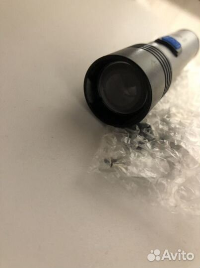 Led фонарик-прожектор с USB зарядкой