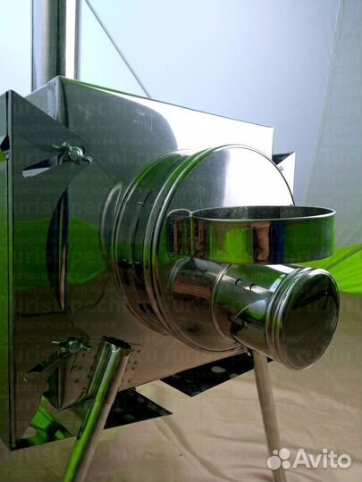 Печь для отопления палатки Пошехонка Малая на 15 л