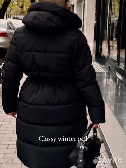 Пуховик женский черный 42 /44
