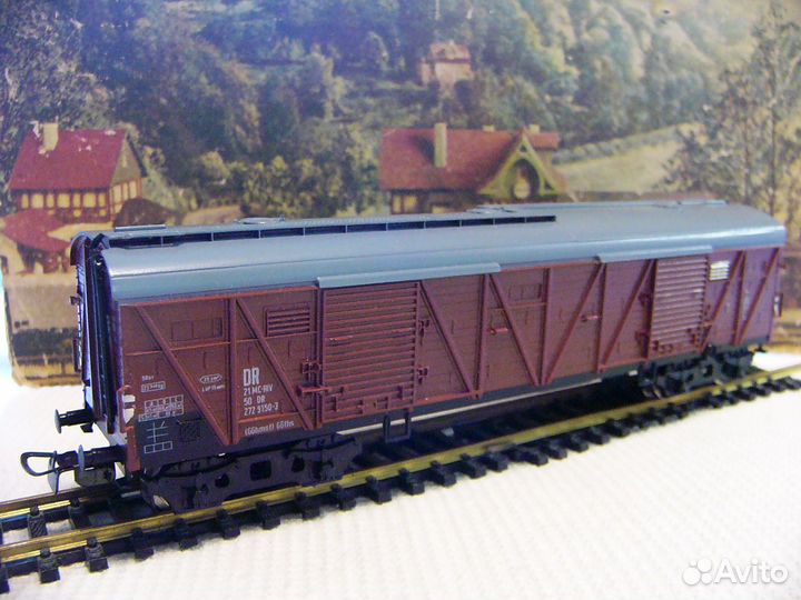 Вагоны для железной дороги масштаба H0 из ГДР
