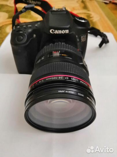 Canon EOS 70d с объективом Canon ef 24 105mm