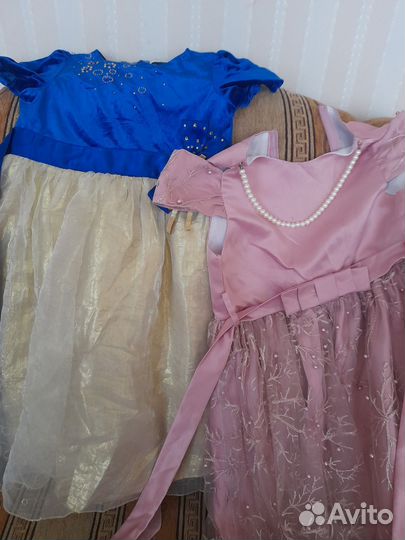 Одежда для девочки пакетом 122 128. Цена за все