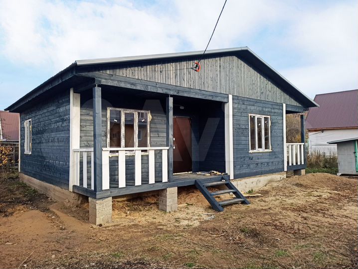 Дом 95 м² на участке 5 сот.