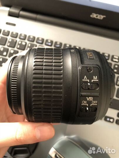 Объектив AF-S DX nikkor 18-55mm f/3.5-5.6G