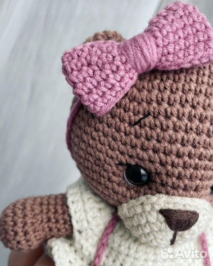 Мишка ручной работы