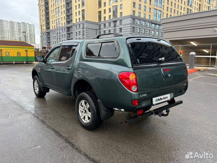 Mitsubishi L200 2.5 МТ, 2008, 278 595 км