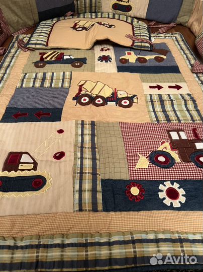 Бортики в детскую кроватку