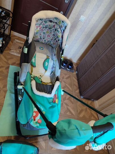 Санки коляска Ника 7