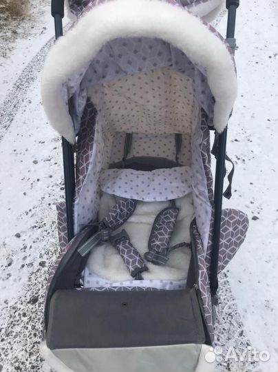 Санки коляска ника 7