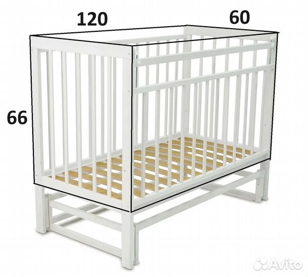 Москитная сетка на кровать 120*60