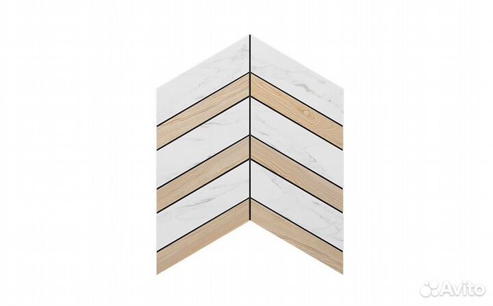 Мозаика Chevron Ametis Supreme/Selection SM01/SI03