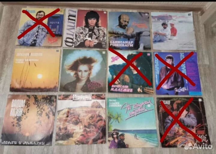 Виниловые пластинки СССР разные