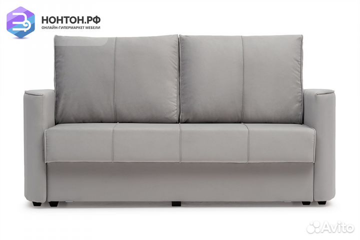 Диван еврокнижка Колибри серый