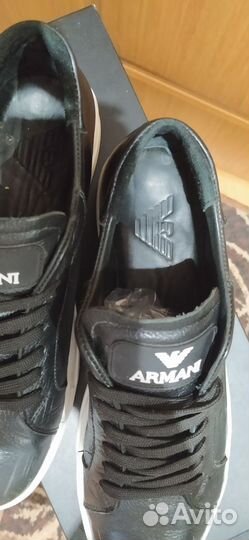 Кеды Armani мужские 43 (Натуральная кожа)
