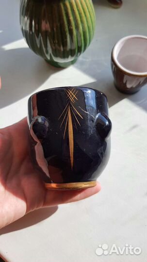 Кувшин, графин карамельное стекло СССР винтаж