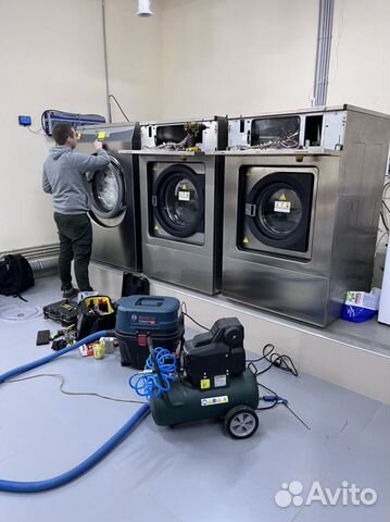 Ремонт промышленного прачечного оборудования