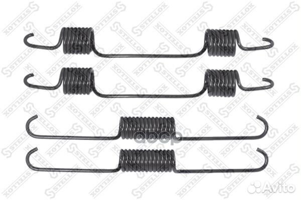 Пружины возвратные,комплектыstellox 8510890SX