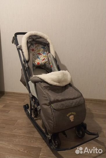 Санки коляска ника