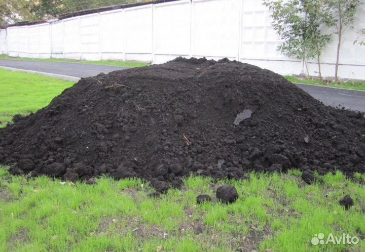 Растительный Чернозем для дачи. Доставка