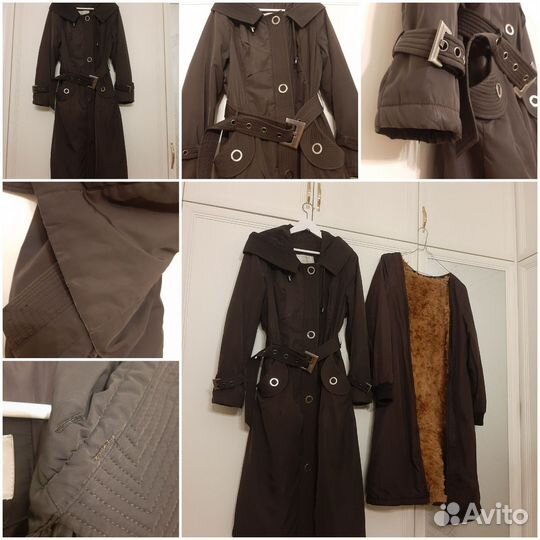 Пальто тренч жакет 44-46