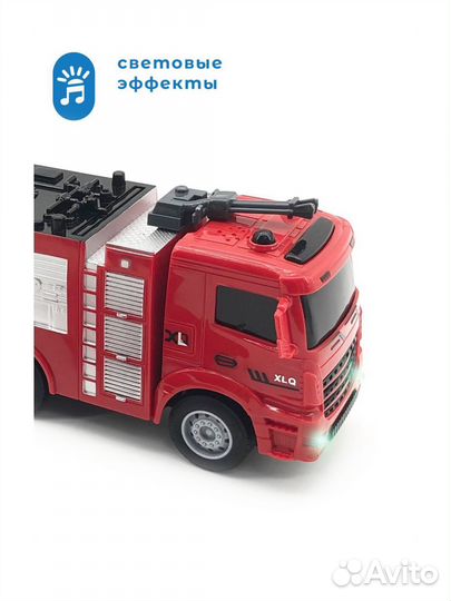 Машина пожарная новая на пульте управления