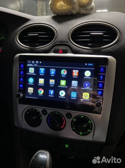 Магнитола Ford focus 2 механические кнопки