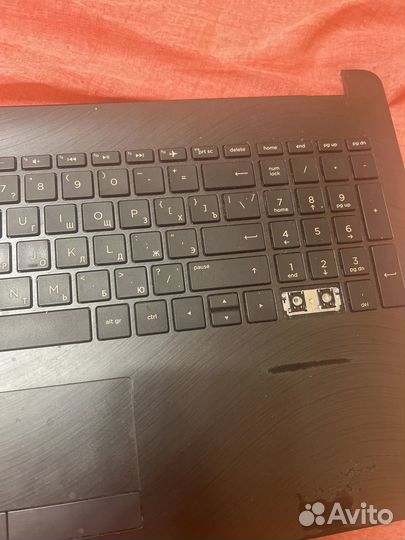 Клавиатура для ноутбука HP на запчасти, кнопки