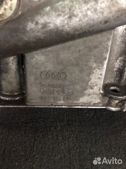 077115401S Кронштейн масляного фильтра Audi