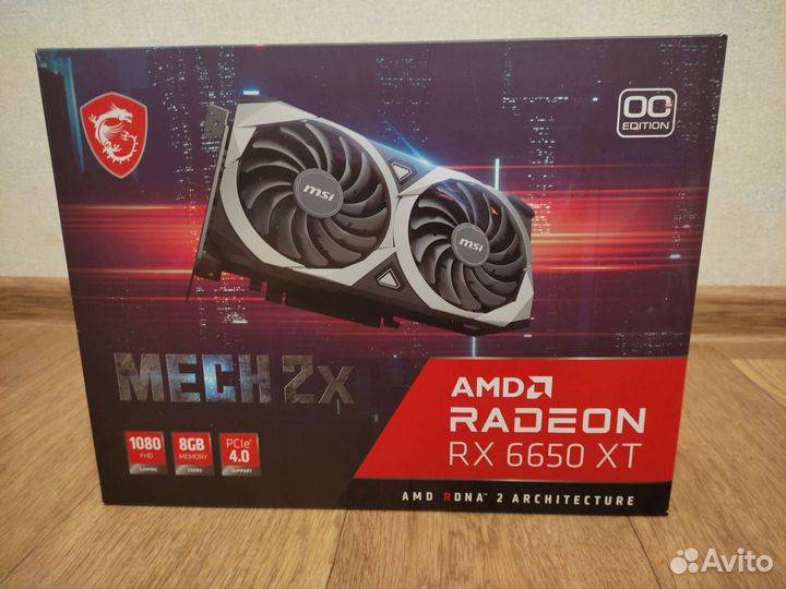 Видеокарта Radeon Rx6650XT