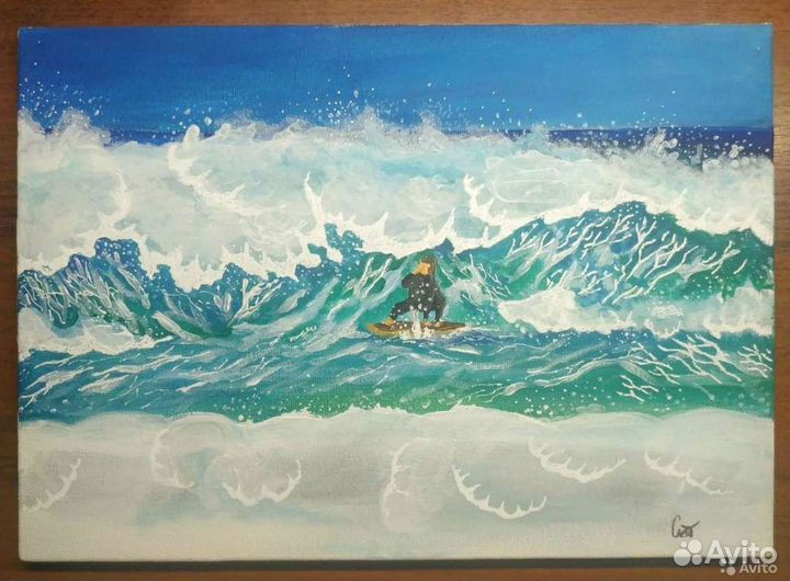 Море акрилом