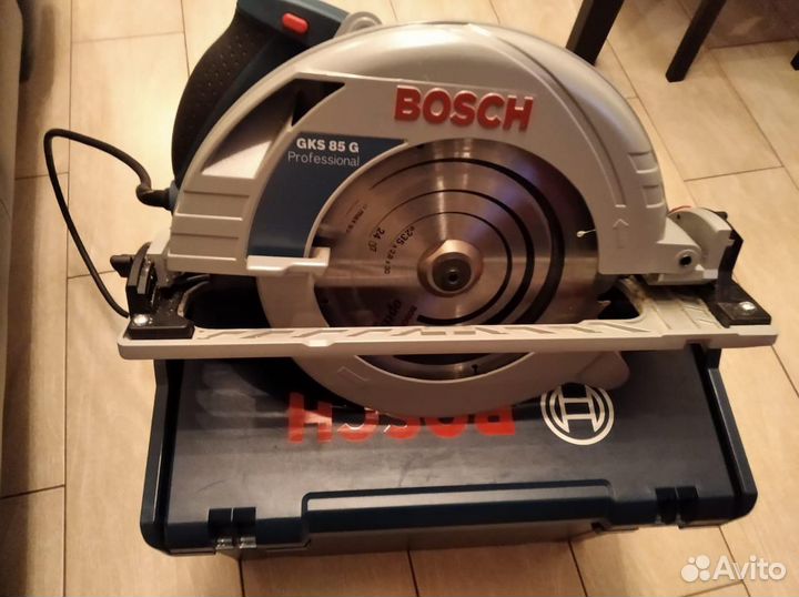 Дисковая пила bosch GKS 85 G, 2200 Вт