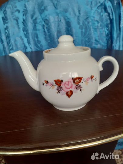 Заварочный чайник, кружки, солонки времен СССР