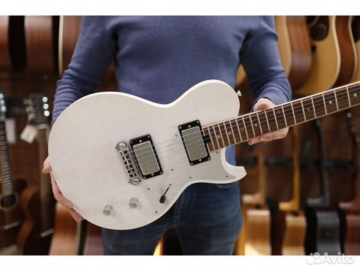 Aria 718-MK2 opwh - электрогитара, цвет белый