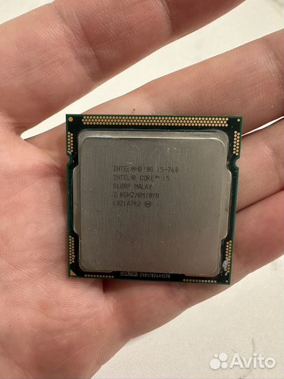 Процессор Intel i5 760