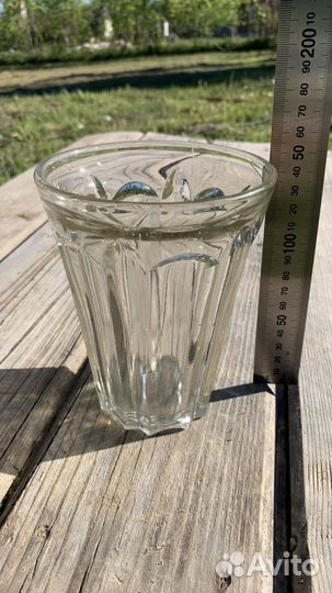 Пивной стакан СССР. Красный гигант