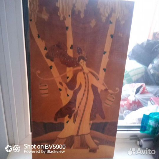 Панно из дерева СССР