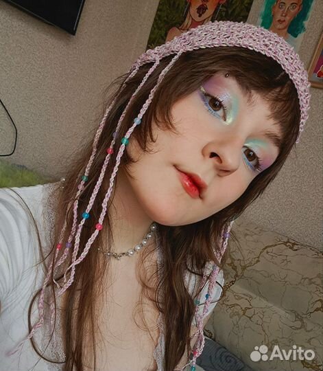 Ажурная шапочка ручной работы, pinterest