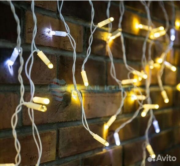 Уличные Гирлянды Бахрома profi крупный светодиод