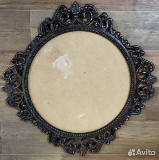 Старинная оправа для зеркала. Литье СССР