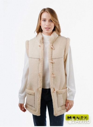 Жилет овчина женский