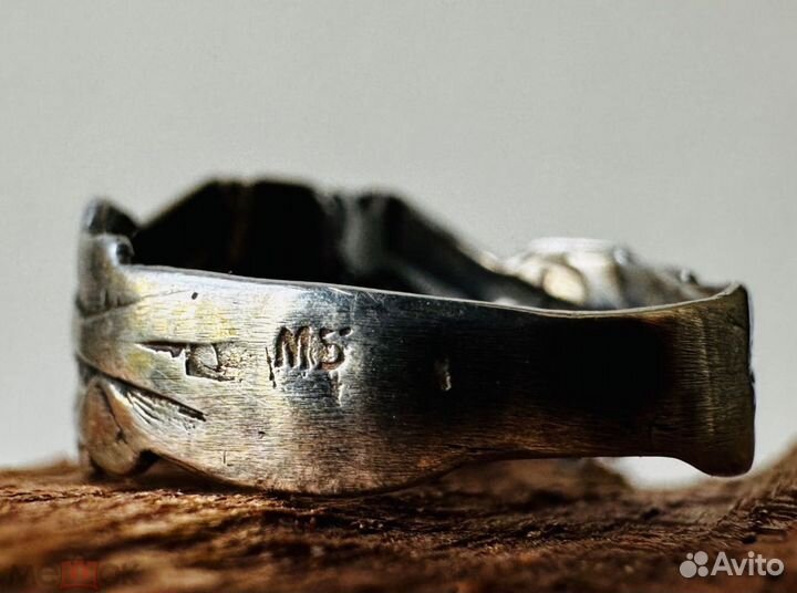 Кольцо перстень риа царское серебро 84 проба