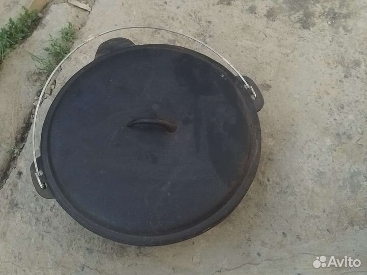 Казан чугунный 16 литров