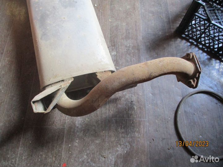 Space Star 1998-2004 глушитель