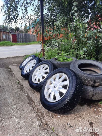 Оригинальные колеса Renault зима Hankook 185/65/14