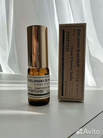 Zielenski & rozen orange & jasmine, vanilla