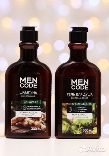 Набор подарочный шампунь и гель для душа